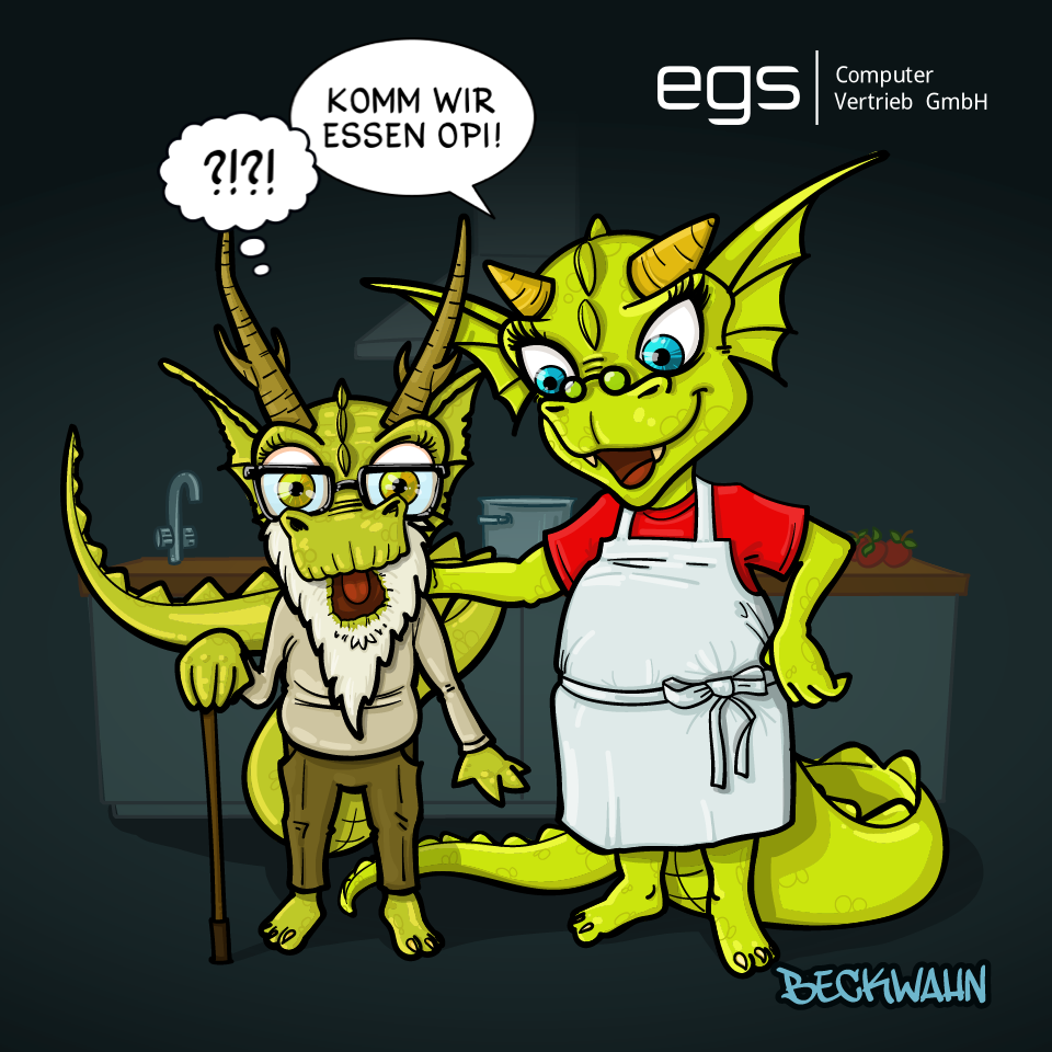 Die vierte goldene Regel der Spracherkennung KOMM, WIR ESSEN OPA!